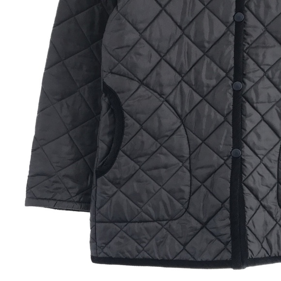 Lavenham Quilted Jacket (NAVY BLUE) - Picture 3 of 6